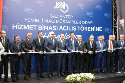 Gaziantep yeminli mali müşavirler odası yeni binası hizmete açıldı