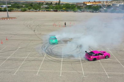 Gaziantep Auto-Drift Fest muhteşem gösterilere sahne oldu