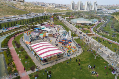 Şahinbey Belediyesi 663 parkıyla yaza hazır