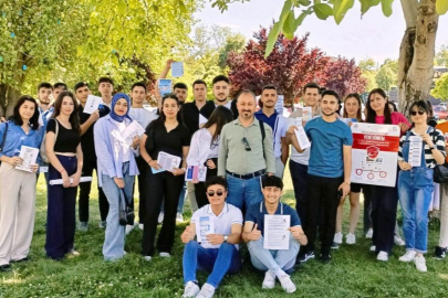 GAÜN öğrencileri tüketici hakları için sahaya indi