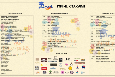 Gaziantep Anadolu Lisesi'nde festival