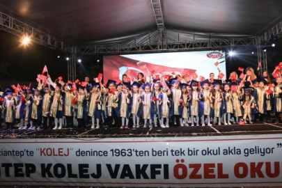 Gaziantep Kolej Vakfı Anaokulu’nda coşkulu kep töreni