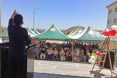 GAÜN’de Gazze protestosu