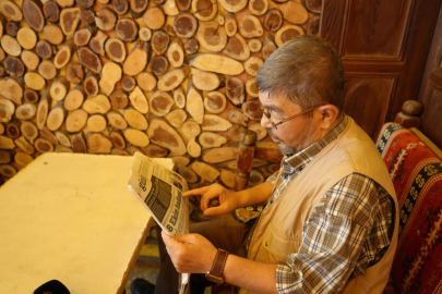 Gaziantep'in 'Terso Kemal'i gazeteleri ters okuyor