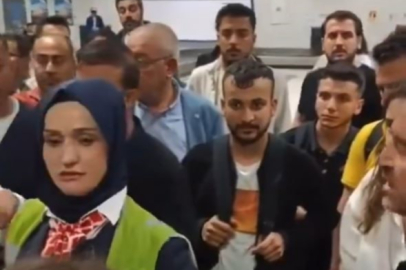 AJet uçağı Gaziantep yerine Adana'ya inince yolcular tepki gösterdi