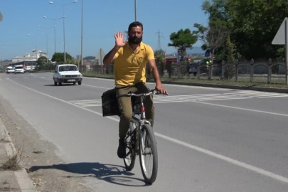 Bisiklet gezgini 7 yılda 126 bin kilometre yol yaptı