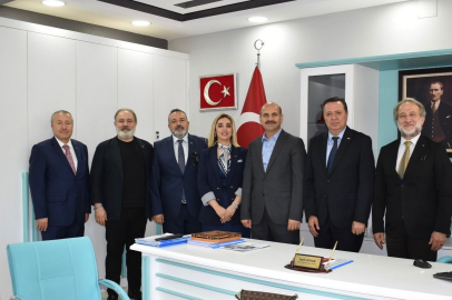 Gaziantep Tüccarlar Kulübü'nden Fatih Ayhan’a ziyaret