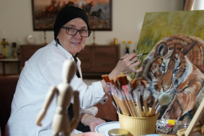 Ressam Özkirişçi, SANKO Sanat Galerisi'nde resim sergisi açacak