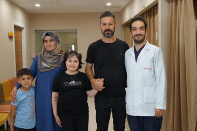 Depremzede çocuk Medical Point'te sağlığına kavuştu