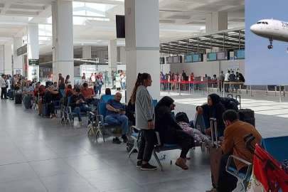 Gaziantep Havaalanında 14 saatlik rötar eziyete dönüştü