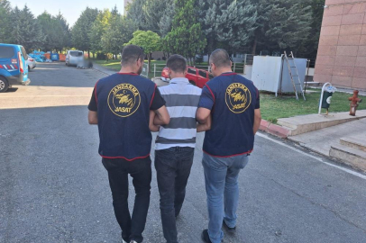 13 yıl hapis cezası bulunan hırsızlık şüphelisi yakalandı