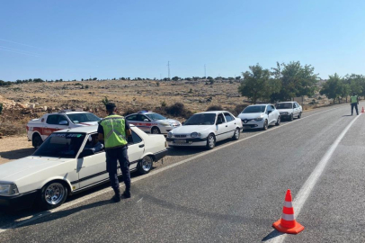 Gaziantep'te emniyet kemeri denetiminde 20 sürücüye ceza