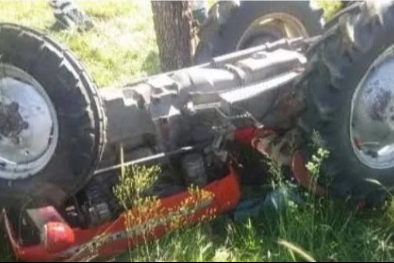 Gaziantep’te feci traktör kazası 2 ölü, 2 yaralı.