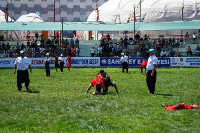 Gaziantep'te aba güreşleri heyecanı başladı