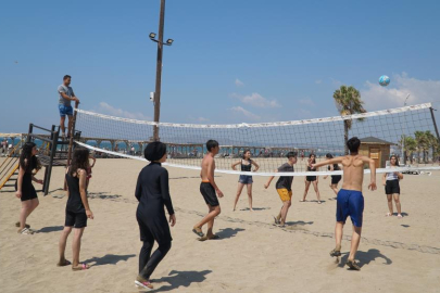 Günübirlik deniz kampı büyük ilgi görüyor