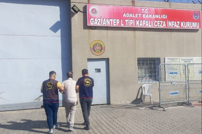 Gaziantep'te 12 yıl kesinleşmiş hapis cezası bulunan şüpheli yakalandı