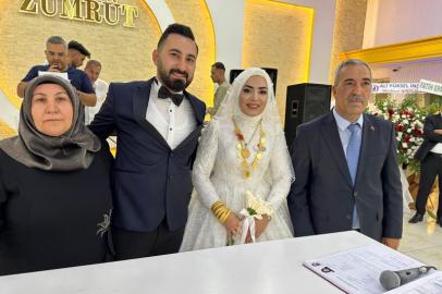 Mehmet Yağcı'nın mutlu günü! Görkemli düğün
