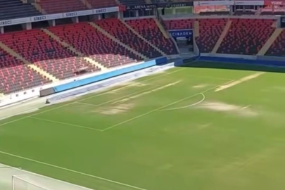 Büyükşehir Gaziantep Stadyumu bakıma alındı
