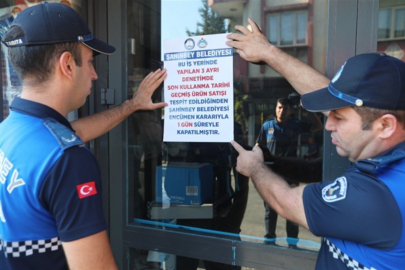 Şahinbey Belediyesi zincir market şubesini kapattı