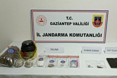 Gaziantep'te jandarmadan şok huzur güven uygulaması: 3 gözaltı