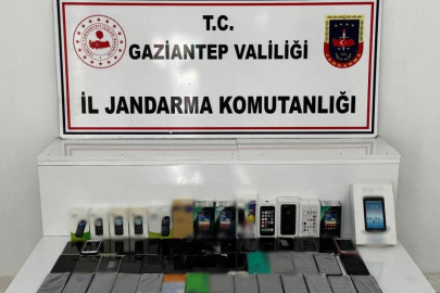 Gaziantep 1 milyon TL değerinde kaçak telefon ele geçirildi