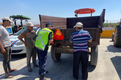 Trafik jandarmasından güvenli trafik eğitimi