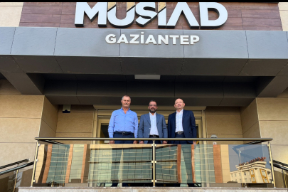 Çeker ve Uygur’dan Müsiad Başkanı Emre’ye hayırlı olsun ziyareti 