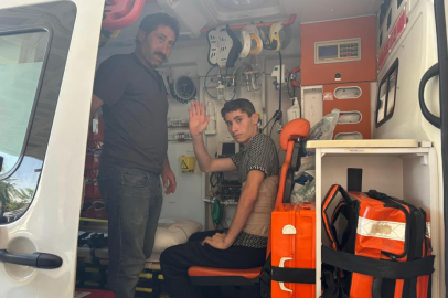 Felçli geldiği hastaneden yürüyerek çıktı