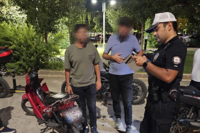Gaziantep'te 128 motosiklet sürücüsüne 609 bin TL ceza