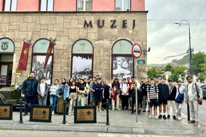 Büyükşehir ile başarılı öğrenciler Bosna-Hersek'te