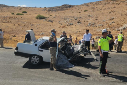Hurdaya dönen Fiat Tofaş 1 kişiye mezar oldu
