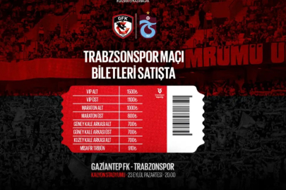 Trabzonspor maçı biletleri satışa çıktı