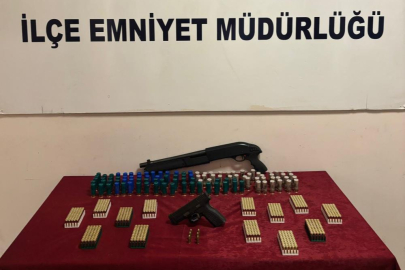Gaziantep’te Şahinbey emniyeti ruhsatsız silah ele geçirdi