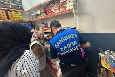 Şahinbey Belediyesi zabıta ekiplerinden kantinlere denetim