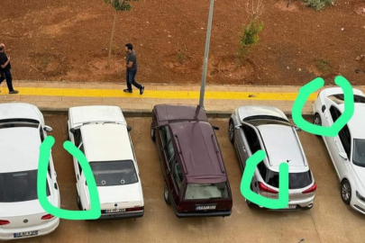NURDAĞIN'DA  ARAÇLARIN YAKIT DEPOSUNIN KAPAKLARI ÇALINDI