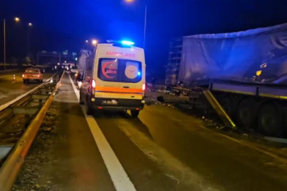 TAG Otoyolu'nda 3 ayrı kaza: 1 ölü, 20 yaralı