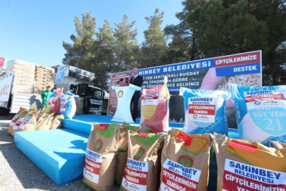 Şahinbey Belediyesi çiftçilere 1 milyarlık destek