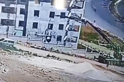 1 işçinin öldüğü vinç kazası güvenlik kamerasında