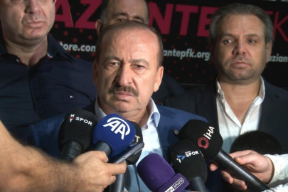 Gaziantep FK Başkanı Memik Yılmaz'dan hakem tepkisi