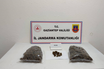 Gaziantep'te 5 kilo skunk ele geçirildi: 1 şahıs tutuklandı