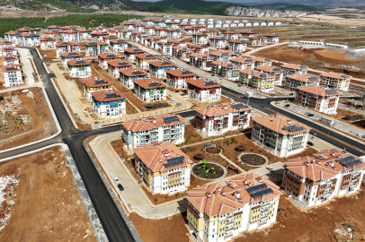 Gaziantep'te deprem konutları teslim ediliyor