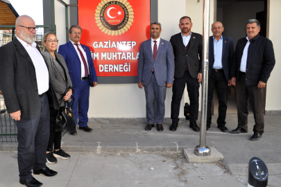 RİŞVANLAR FEDERASYONU GAZİANTEP TÜM MUHTARLAR DERNEGİNİ ZİYARET ETTİ.