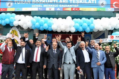 TURAN BOZKURTLARI TEŞKİLATINDAN GÖRKEMLİ AÇILIŞ