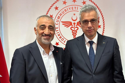 Kızılaslan, Bakan Memişoğlu ile Gaziantep’in sağlığını konuştu