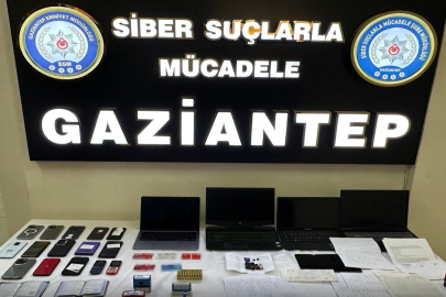Gaziantep'te 7 firmayı dolandıran 19 şüpheli yakalandı