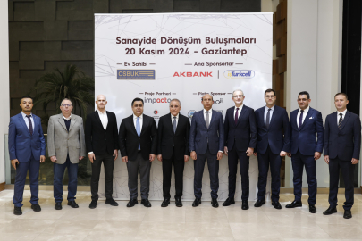 Sanayide Dönüşüm Buluşmaları'nın üçüncüsü Gaziantep'te gerçekleştirildi