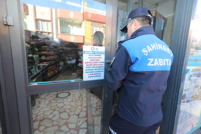 Şahinbey zincir markete kilit vurdu!