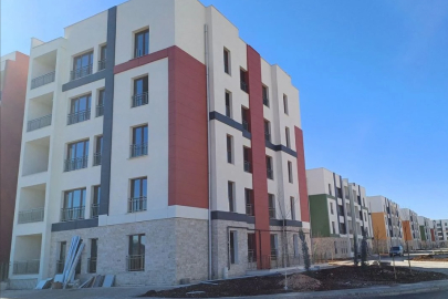 Konutlar teslim edilmeye başlandı