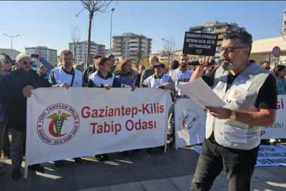Gaziantep’te aile hekimlerinden büyük eylem!