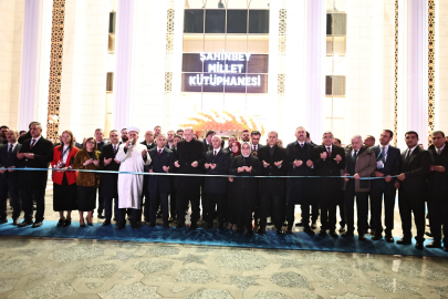 Şahinbey Millet Kütüphanesi Cumhurbaşkanı Erdoğan’ın katılımıyla açıldı